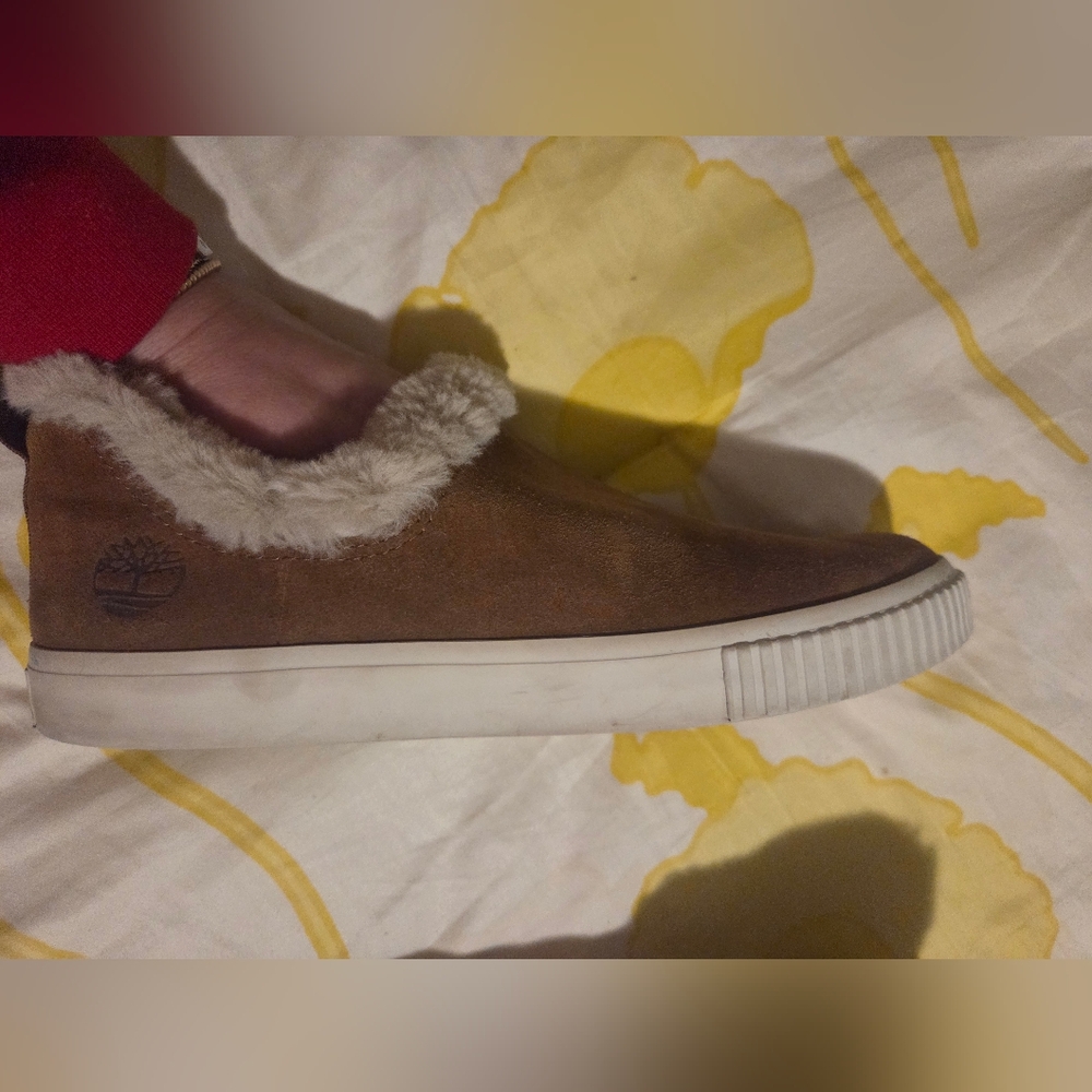 Timberland Brown Slip-On Sneakers